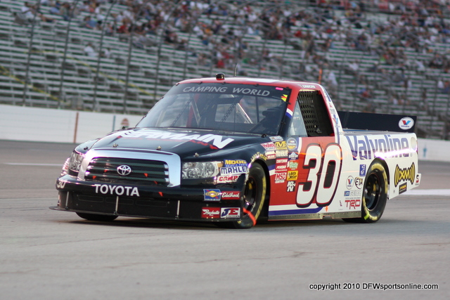 Todd Bodine at the 2010 Winstar World Casino 400k at Texas Motor Speedway. Photo by George Walker